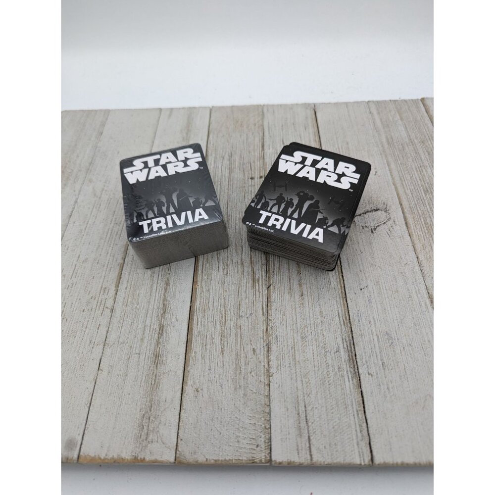 Disney Star Wars TRIVIA BOARD GAME Replacement Trivia Cards 2 Sets